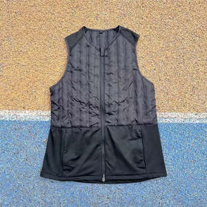 Chaleco Térmico para Hombre, Mezcla de Lana, Impermeable, Cortavientos, Transpirable, Cuello Alto, Cierre de Cremallera, Sin Mangas, para Senderismo en Invierno - Product Image 3