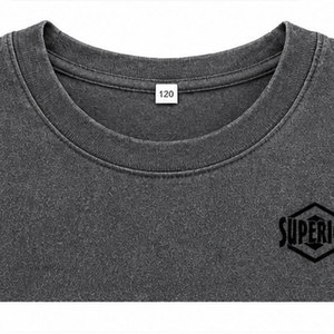 เสื้อยืดแขนสั้นคอกลมถักนิตติ้งสำหรับเด็กผู้หญิง ดีไซน์ทันสมัย เนื้อผ้าระบายอากาศดี เสื้อผ้าลำลองสำหรับฤดูร้อน จากผู้ผลิตโดยตรง - Product Image 3