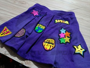 Jupes mini en tricot pour femmes, à fleurs personnalisées, style vintage, broderie, satin plissé, collection printemps, vente chaude - Product Image 2