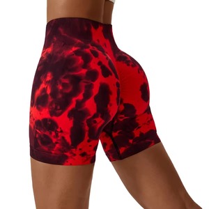 Shorts de yoga taille haute pour femmes, effet push-up, grande taille, avec poches, pour entraînement, gym, course à pied et cyclisme - Product Image 2