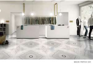 กระเบื้องพอร์ซเลนขนาดใหญ่คุณภาพสูง ผิวมันเงา 600x1200 มม. พรีเมียม ขัดเงา สำหรับผนังและพื้น ใช้ได้ทั้งภายในและภายนอกอาคาร ทันสมัย - Product Image 2