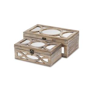 Caja de Joyería Clásica de Madera Sólida de Calidad de Exportación con Material Duradero para Exhibición en Joyerías y Regalos, Disponible para la Venta - Product Image 2