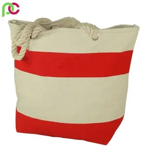 Paramount Bags Multicolor Corporation Indian Custom Beach Women Carry Bag Canvas Screen Printing Customized Logo Eco-friendly