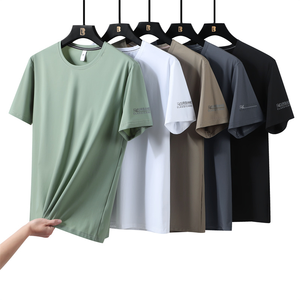 เสื้อยืดคอกลมแขนสั้นแบบยูนิเซ็กซ์ ผ้าฝ้าย 100% ซึมซับเหงื่อได้ดี พิมพ์ลายตัวอักษร ทรงปกติ ผ้า 120 กรัม พิมพ์ลายด้วยความร้อน - Product Image 6