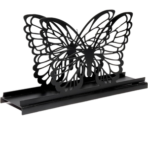 Support de mouchoirs en métal noir en forme de cygne, personnalisable, vente en gros - Product Image 4
