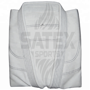 Uniforme de Karate Unisex Personalizado en Oferta, Diseño Frontal Personalizable, Secado Rápido, Transpirable, Conjuntos de Karate de Poliéster/Algodón de Fábrica - Product Image 2