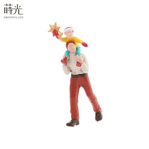 2025-0901-20 [2.9] ELF boîte aux lettres maison lampadaire jardin décor Terrarium maison de poupée Miniature en résine - Product Image 5