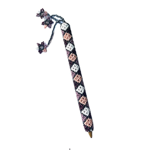 Elegantes Bolígrafos con Cuentas para Regalos de Papelería Personalizados, Bolígrafos Premium con Decoración de Cuentas Estilo Boho - Product Image 3