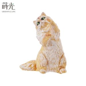 Figurines 2026-01-10, pièces à assembler soi-même, décoration 3D, chat, animal, maison de poupée, miniature, accessoires de terrarium - Product Image 2