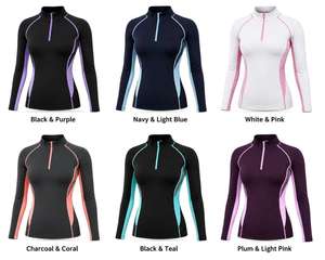 Custom Sublimation Women's 3 Piece Breathable Rash Guard <b>Swimsuit</b> <b>Long</b> <b>Sleeve</b> Protection Swimwear Sports Bra Shorts UPF50 Quick - Product Image 6