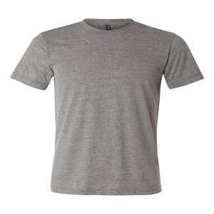 เสื้อยืดคอกลมแขนสั้นผู้ชาย สีเทา ผ้าฝ้าย 100% ทรงปกติ สไตล์ลำลอง พิมพ์ลายตัวอักษรด้วยเทคนิคซิลค์สกรีน ระบายอากาศได้ดี ไม่เป็นขุย - Product Image 1
