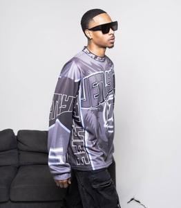 Sudadera Personalizada para Hombre, Sublimada, Talla Grande |   Ropa Urbana de Cuello Redondo 100% Algodón |   Ropa Transpirable de Invierno ODM - Product Image 5