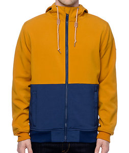 Chaqueta Bomber para Hombre, Verde, Tejida, con Recubrimiento de PU, Logotipo Frontal, Cuello Camisero, Cierre de Cremallera, Impermeable, Casual, de Invierno, Corte Holgado - Product Image 6