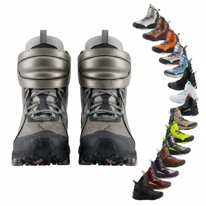 Chaussures de moto pour hommes, imperméables, respirantes, antidérapantes, robustes, style streetwear, baskets légères, bottes durables, unisexes - Product Image 1