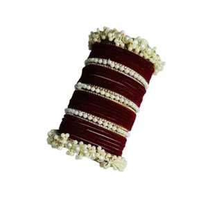 Bracelets en velours pour filles, bracelets fantaisie pour femmes, bracelet uni élégant - Product Image 1