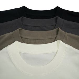 Camiseta Básica Unisex Extra Grande de Algodón 100% de 280 GSM con Logotipo Personalizado, Estilo Urbano Vintage - Product Image 2