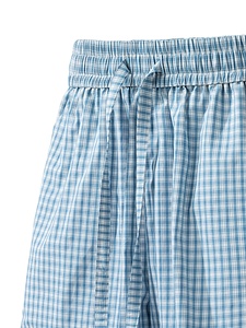 Men's Cotton <b>Polyester</b> <b>Shorts</b> Bermuda Gingham <b>Shorts</b> Relaxed Fit Quick Dry Gym <b>Shorts</b> Casual Breathable Elasticated Waist - Product Image 3