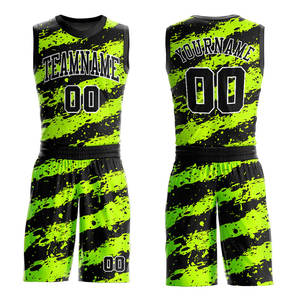 Uniformes de Baloncesto Personalizados de Alta Calidad Profesional - Ropa Deportiva Transpirable de Poliéster con Diseño y Opciones de Logotipo Personalizados - Product Image 1