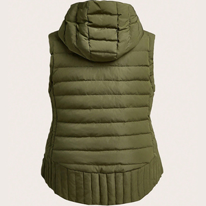 Chalecos acolchados elegantes, informales, de moda, de invierno, para mujer, abrigos, chaquetas sin mangas, chalecos acolchados con diseño personalizado para mujer - Product Image 2