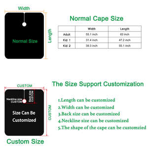 Cape de coiffure professionnelle, résistante à l'eau, confortable, en polyester, anti-adhésive, fermeture réglable au cou, logo d'entreprise personnalisé - Product Image 3