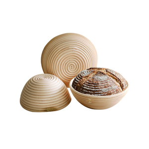 High Quality Disposable Eco-Friendly Rattan Banneton Basket with Linen Liner for Dough Proofing-Vietchoice - Product Image 3