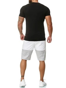 Conjunto de Camiseta Deportiva 100% Algodón de Fabricante, Peso Medio, Unisex, Alta Calidad, Impresión Personalizada, Transpirable, Secado Rápido, 220g, Pantalones Cortos - Product Image 5