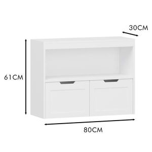 Organizzatore per Libri e Soluzione di Archiviazione Giocattoli per Bambini, Colore Bianco - Product Image 4