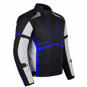 Motorcycle Riding Gear Set Unisex Leather Racing Jackets Waterproof Windproof Plus Size Printed Cordura - Product Image 3