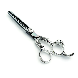 Ciseaux de coiffure 6'' en acier inoxydable JP, ensemble de ciseaux de barbier professionnels pour la coupe de cheveux, avec sac inclus - Product Image 4