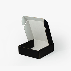 Caja rígida cuadrada A6 para cosméticos, ropa, envío exprés, embalaje, impresión de logotipo personalizado, venta al por mayor - Product Image 2