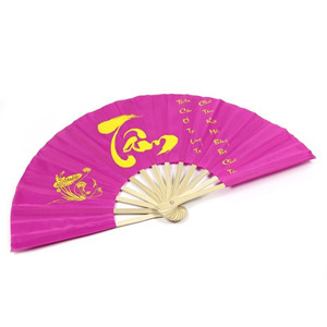 Abanicos de mano para invitados de bodas, de gran calidad, sostenibles, de bambú natural y seda. - Product Image 6