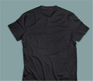 เสื้อยืดผ้าฝ้ายแท้สำหรับผู้ชายเสื้อยืดธรรมดาน้ำหนักมากผ้าถักแบบพอดีตัวปกติ - Product Image 1