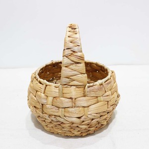 Cesta de Almacenamiento Rústica Hecha a Mano con Jacinto de Agua para Organización del Hogar y Empaque de Regalos - Product Image 2