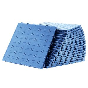 Piastrelle Incastrabili per Pavimento Garage 12x12, Confezione da 50, Antiscivolo, Doppio Lato in PP, Spessore 0,53 Pollici, Facili da Pulire - Product Image 6