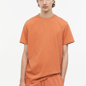 เสื้อยืดสีส้มผู้ชาย ระบายอากาศได้ดี ทรงปกติ คอกลม สวมใส่สบาย คุณภาพสูง ผลิตสำหรับตลาดสหรัฐอเมริกาและยุโรป - Product Image 6
