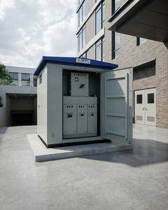 Unité de transformateur compacte de type boîtier avec transformateur triphasé immergé dans l'huile 2500 kVA et 350 kVA 20/400 V, poste de transformateur compact - Product Image 4