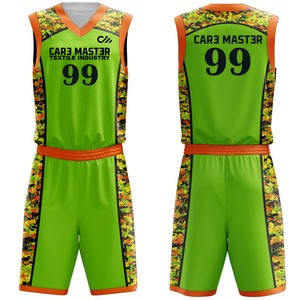 Uniformes de Baloncesto Personalizados al por Mayor, Sublimados, Reversibles, para Niños y Adultos, de Alta Calidad - Product Image 3