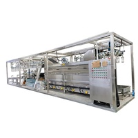 Ligne de machines d'abattage de poulets de petite taille, machine à plumer les volailles pour ferme