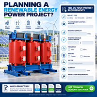 Transformateur de distribution triphasé à sec pour énergie solaire renouvelable 30-2500 kVA 10 kV 11 kV 400 V 50 Hz 60 Hz SCB10 RZH