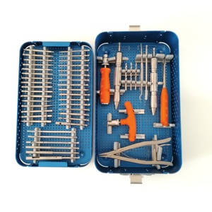 Équipement vétérinaire orthopédique réutilisable, instruments médicaux orthopédiques pour chiens avec fonction de retrait des vis cassées, certifié CE par Tegra - Product Image 4