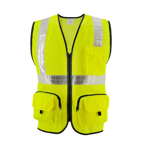 Chaleco de Trabajo de Alta Visibilidad para Hombre, Diseño Reflectante para Uso en Exteriores, Chaleco de Seguridad, Venta al Por Mayor - Product Image 4