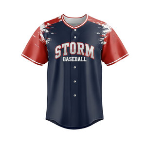 <b>Pink</b> 100% Polyester Mesh Baseball Jersey Breathable Uniform <b>T</b>-<b>Shirt</b> with Custom Stitched Logo Name Plus Size <b>for</b> <b>Men</b> and Youth - Product Image 3