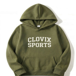 Sudadera con Capucha para Hombre de Alta Calidad al por Mayor, Diseño de Impresión DTF para Otoño e Invierno, Sudadera Informal Holgada de Punto de Poliéster - Product Image 2