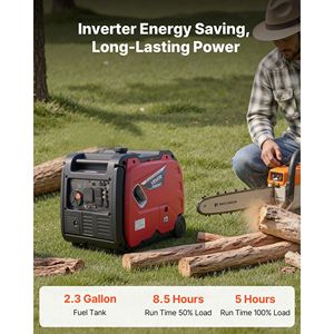 Generatore Inverter Silenzioso da 4200W di Picco con Avviamento Elettrico per Uso Domestico ed Esterno Alimentato a Benzina - Product Image 3
