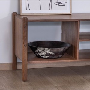 Meuble TV Vandana Silver Framestyle Yona en acacia massif 130 cm - Product Image 3