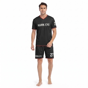 Conjunto de Camiseta y Pantalones Cortos de Fútbol Personalizados para Hombre, Ropa Deportiva 100% Poliéster con Diseño Sublimado - Product Image 5