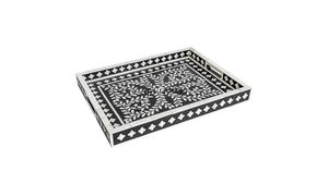 Bandeja de Servir de Lujo con Incrustaciones de Hueso, Hecha a Mano, Decorativa para Mesa de Centro, Adorno para el Hogar de Tradebyd - Product Image 3