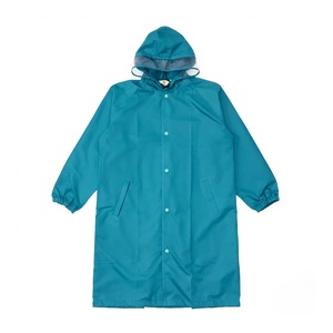 Hooded Teal EVA <b>Waterproof</b> Lightweight for Long Sleeve Universal Adult Hiking Outdoor Camping RAINWEAR - Product Image 2