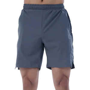 Shorts de sport pour homme personnalisés avec logo, en polyester, pour la salle de sport, l'entraînement, le sport, décontractés - Product Image 1