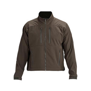 Custom logo <b>Work</b> Windproof Outdoor Tourniquet Waterproof Soft Shell Coat Winter Softshell <b>Fleece</b> Windbreaker Men's Jacket - Product Image 3